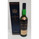 THE GLENLIVET 18 YEAR OLD one bottle of 18 year old Single Malt Scotch Whisky, 70cl and 43% abv,