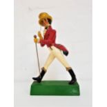 JOHNNY WALKER ADVERTISING FIGURE in wood, 40.5cm high