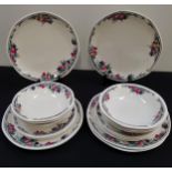 ROYAL DOULTON PART DINNER SERVICE decorated in Autumn's Glory pattern, comprising entrée and