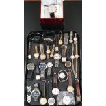 SELECTION OF LADIES AND GENTS WATCHES and watch parts, including Rotary, Limit, Pulsar, Quamer,