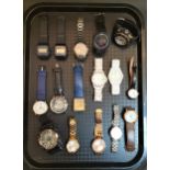 SELECTION OF LADIES AND GENTLEMEN'S WRISTWATCHES including Sekonda, Casio, Michael Kors, Emporio