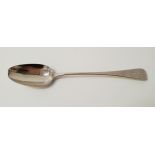 WILLIAM IV SILVER BASTING SPOON the terminal engraved 'Tredegar Prize. 1839. Best Boar Under A