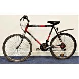 RALEIGH MUSTANG ALL TERRAIN BIKE with Shimano gears and rear mudguard