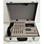 TASCAM PORTASTUDIO 424 four track cassette recorder, with power lead, serial number 481079, in an