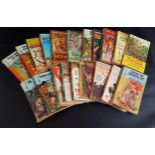 TWENTY TARZAN PAPERBACK BOOKS by Edgar Rice Burroughs including Tarzan And The Madman, The Beast