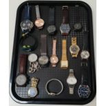 SELECTION OF LADIES AND GENTLEMEN'S WRISTWATCHES including Tommy Hilfiger, Olivia Burton, Casio,