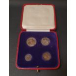 CASED SET OF GEORGE V MAUDY MONEY dated 1925