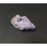 CERTIFIED LOOSE NATURAL TANZANITE the rough cut Tanzanite weighing 40.75cts, with igl&i Gemmological