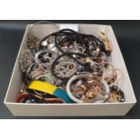 SELECTION OF COSTUME JEWELLERY including, bracelets, necklaces, pendants, etc., 1 box