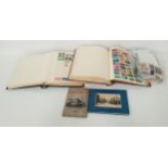 SELECTION OF STAMPS contained in two albums and loose, various countries, together with a small