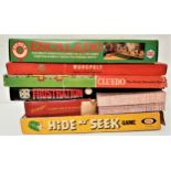 SELECTION OF VINTAGE BOXED BOARD GAMES AND TOYS comprising Hide n' Seek Game, Waddington's Scoop,
