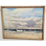 DAVID WEST Seascape, watercolour, signed, 44.5cm x 57cm