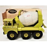 EARLY 1970s MIGHTY TONKA CEMENT MIXER number 3950, with box