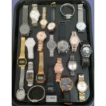 SELECTION OF LADIES AND GENTLEMEN'S WRISTWATCHES including MVMT Voyager, Rotary, Hornavan, Casio,