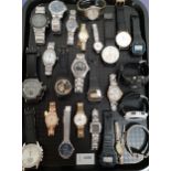 SELECTION OF LADIES AND GENTLEMEN'S WRISTWATCHES including Citizen Eco-Drive, Sekonda, Seiko, Casio,