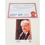 DAVID JASON SIGNED COLOUR PHOTOGRAPHIC PRINT from his role as Detective Jack Frost in the television