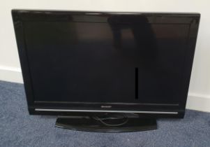SHARP COLOUR TELEVISION with a 31" screen, two HDMI and two scart ports
