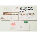 COLLECTION OF FIRST DAY COVERS dating from 1968 to 2001, approximately 67, together with a £5 book