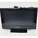 PANASONIC VIERA 26" COLOUR TELEVISION model TX-26LXD80, with remote control