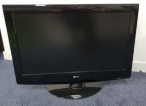 LG COLOUR TELEVISION with a 31" screen, with two HDMI and two scart ports