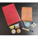 PAIR OF KOREAN WAR MEDALS named to 22230910 Pte. H. Jamieson, comprising the Royal Navy Long Service
