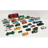 SELECTION OF DIE CAST VEHICLES including Dinky, Corgi and Lesney (31)