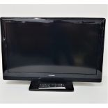 TOSHIBA COLOUR TELEVISION with a 32" screen, two scart and two HDMI ports, model 32AV555D