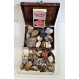 LARGE SELECTION OF ASSORTED ROUGH AND POLISHED STONE SPECIMENS including agates and quartz, together