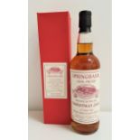 SPRINGBANK CHRISTMAS 2002 100% PROOF SINGLE MALT SCOTCH WHISKY - 12 YEAR OLD It is believed that