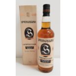 SPRINGBANK 21 YEAR OLD SINGLE MALT SCOTCH WHISKY Older style bottling distilled by J. & A.