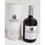 BUNNAHABHAIN FEIS ILE 2019 ISLAY SINGLE MALT SCOTCH WHISKY Moine Fench oak finish. Distilled 2008