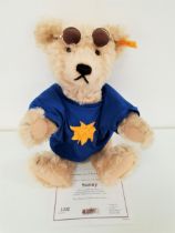 STEIFF SUNNY TEDDY BEAR from the Four Seasons Bear Collection made exclusively for Danbury Mint,