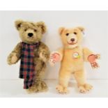 LIMITED EDITION STEIFF SNAP DICKY 1936 REPLICA TEDDY BEAR number 928 of 5000, with paper tag, button