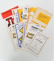 SOUTHPORT FOOTBALL CLUB PROGRAMMES from the 1950s, 1960s and 1970s (27)