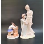 ROYAL WORCESTER FIGURE ORNAMENT - FORTY WINKS limited edition number 555 if 5,000, 14.5cm (with