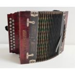 THE VICEROY ACCORDIAN the Italian model with a simulated rosewood body