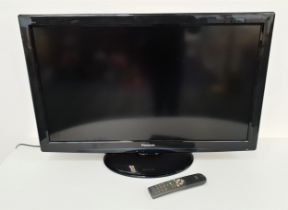 PANASONIC VIERA COLOUR TELEVISION model TX-L37S20B with three HDMI ports, remote control and