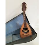 ITALIAN MANDOLIN with an internal label and stamped G. Puglisi Reale & Figli Catania, with a