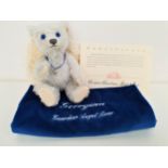 LIMITED EDITION STEIFF GEORGINA GUARDIAN ANGEL BEAR number 1232 of 1500 made exclusively for Teddy