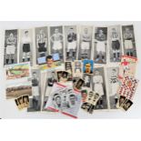 SELECTION OF VINTAGE FOOTBALL CIGARETTE CARDS and collectors cards including James Dunne of