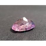 CERTIFIED LOOSE NATURAL AMETRINE the oval cut gemstone weighing 16.8cts, with GLI gemological report