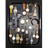 SELECTION OF LADIES AND GENTLEMEN'S WRISTWATCHES including Guess, Lorus, Calvin Klein, Citizen Eco-