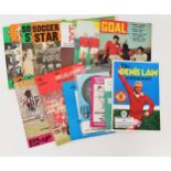 SELECTION OF FOOTBALL TESTIMONIAL PROGRAMMES including Dennis Law, Ian Callaghan, George Taylor,