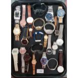 SELECTION OF LADIES AND GENTLEMEN'S WRISTWATCHES including G-Shock, Casio, Laura Ashley, Emporio
