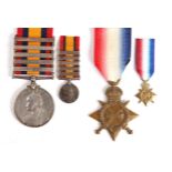 Connaught Rangers, Queen's South Africa Medal with five clasps for South Africa 1901, South Africa