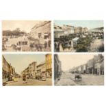 Postcards. Co. Cork: Sixty topographical cards, mainly towns and villages, with harbours, street