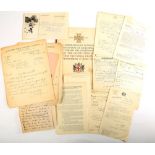 Victoria Cross recipient, Lance-Corporal James Hewitson, a small archive of correspondence (1934-61)