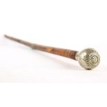 Óglaigh na hÉireann, Irish Army swagger stick. The white metal spherical top with the badge of