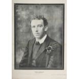 1916 Rising, portraits of executed leaders. Half-length photographs of Thomas MacDonagh and Major