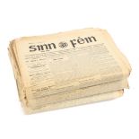 Sinn Fein Newspaper, November 28, 1914 to February 3, 1912, Vol's. 3, 4 and 5, an extensive